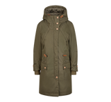 Parka Brandit Mayleene coupe femme longue capuche doublée et envers enduit polyuréthane