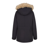 Parka Brandit Nila coupe femme en coton doublée col en fourrure synthétique amovible