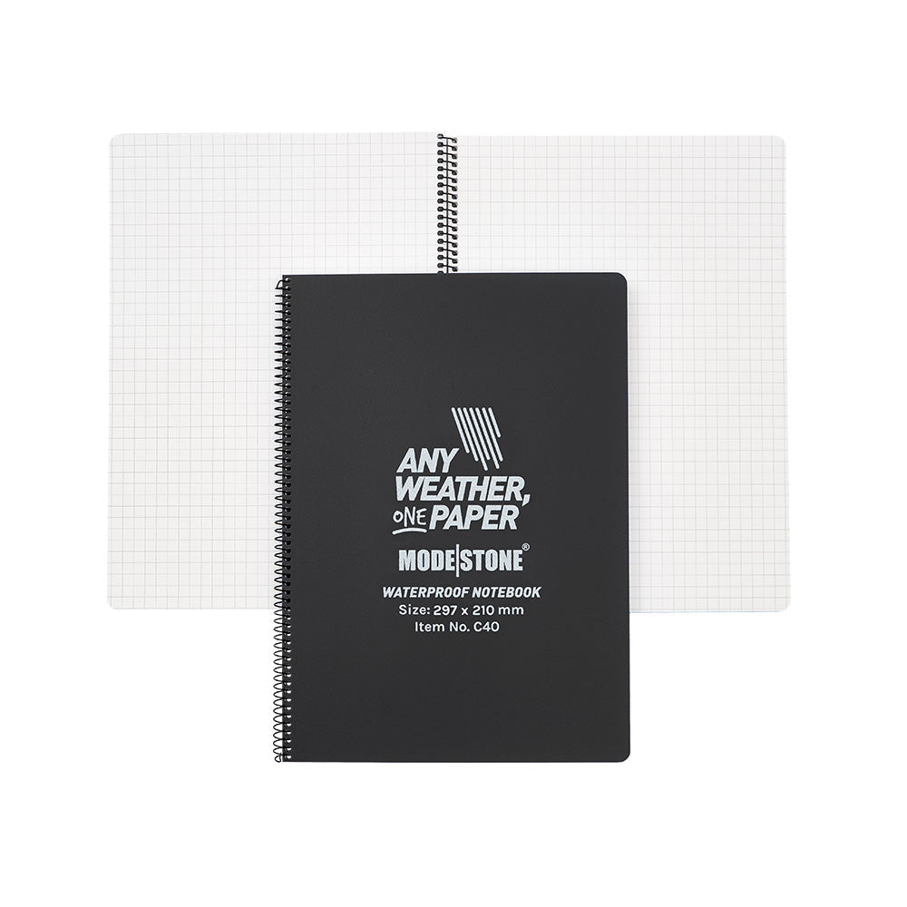 Carnet Modestone tout-temps militaire format A4 100 pages 210 x 297 mm