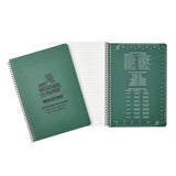Carnet Modestone tout-temps militaire format A5 100 pages 148 x 210 mm