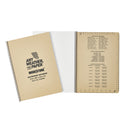 Carnet Modestone tout-temps militaire format A4 100 pages 210 x 297 mm