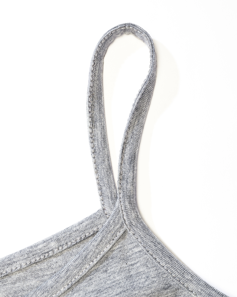 Débardeur Brandit Lilly coupe femme en coton élasthanne bretelles fines et cordon de bas