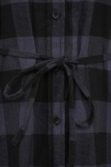 Chemise Brandit Lucy coupe femme à carreaux manches longues deux poches poitrine