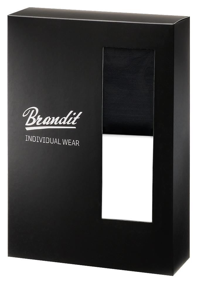 Caleçon Brandit Boxer Logo lot de deux en coton extensible à large ceinture élastique