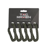 Maillon utilitaire Tac Maven Universal Link en plastique 8,3 cm par lot de 5 pièces