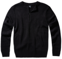 Pull Brandit Army en maille polyacrylique col rond à fermeture éclair et bords côtes