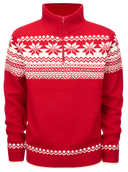 Pull Brandit Norwegian Troyer maille polyacrylique col doublé polaire coupe droite