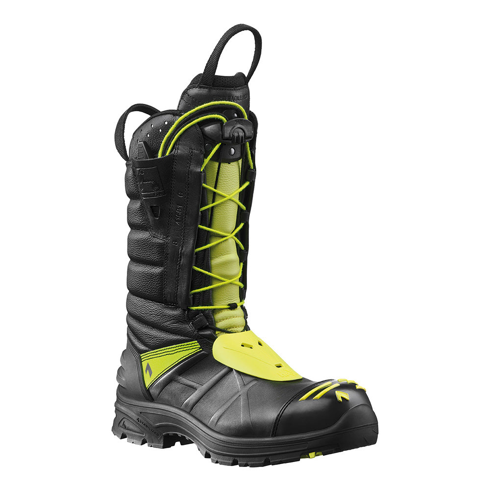 Rangers pompiers Haix FIRE EAGLE high tige haute GORE-TEX quatre couches tire-botte