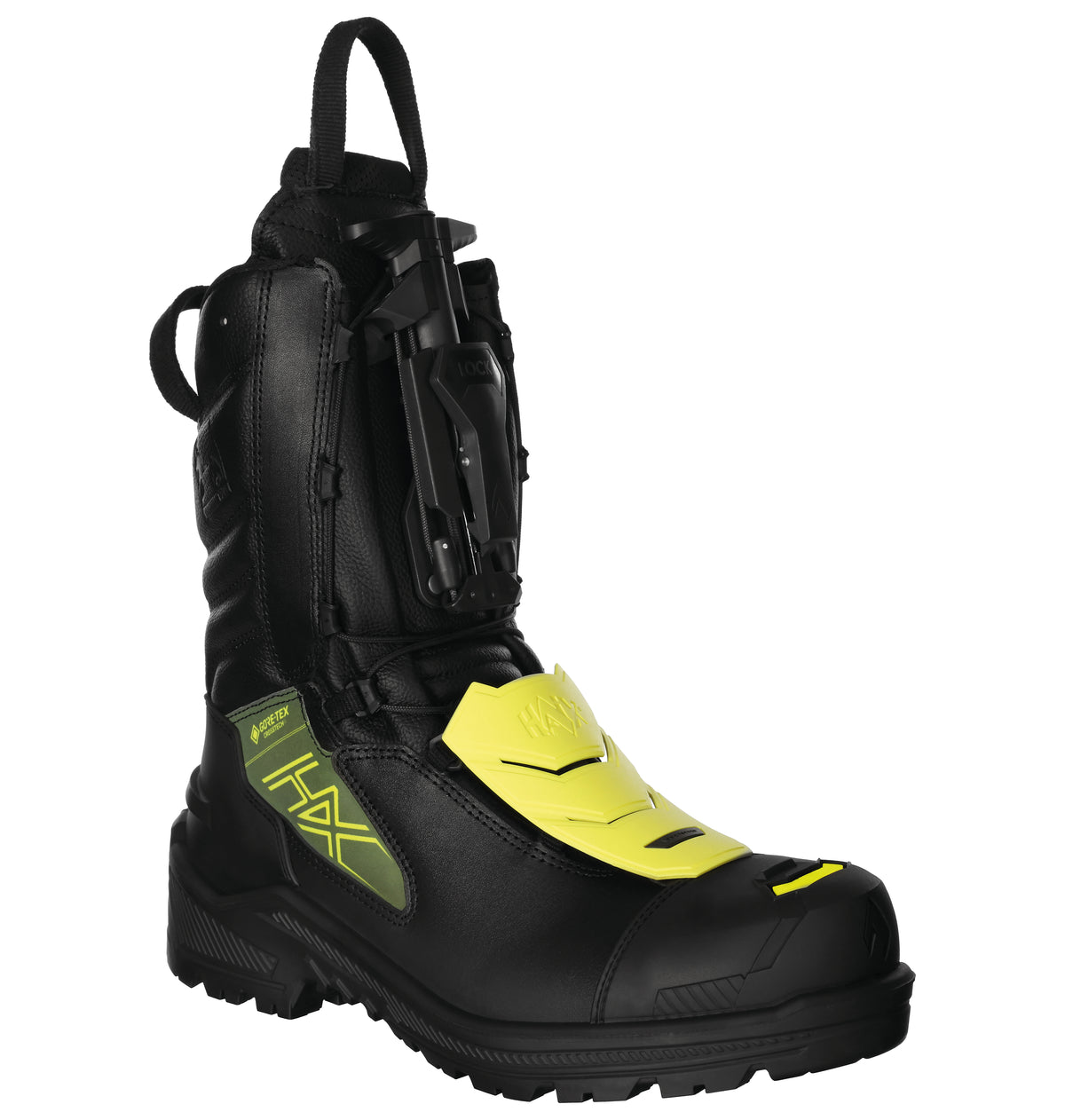 Rangers pompiers Haix FIRE EAGLE 3.0 fermeture OneTouch 0,7 seconde cuir CROSSTECH