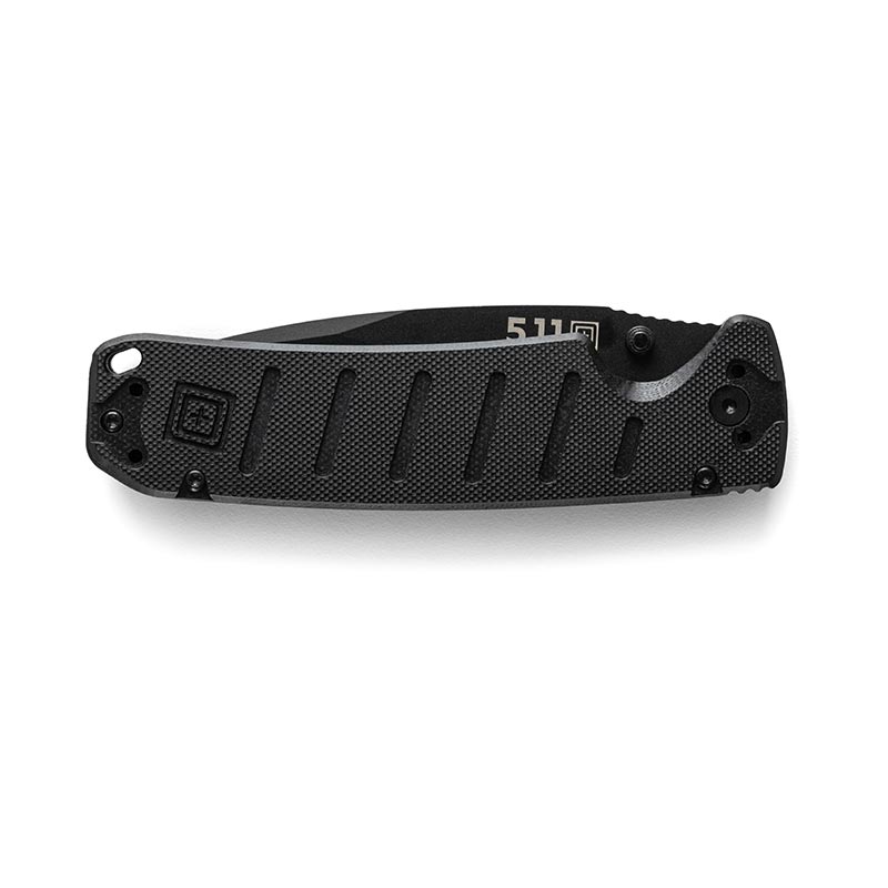 Couteau pliant 5.11 Tactical Ryker DP Full lame D2 de 8,9 cm plaquettes G10 clip 4 positions
