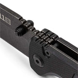 Couteau pliant 5.11 Tactical Braddock DP Mini lame 7,6 cm en acier D2 manche G10