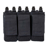 Porte-chargeur triple 5.11 Tactical Flex AR Covert en nylon 500D à montage FLEX-HT MOLLE