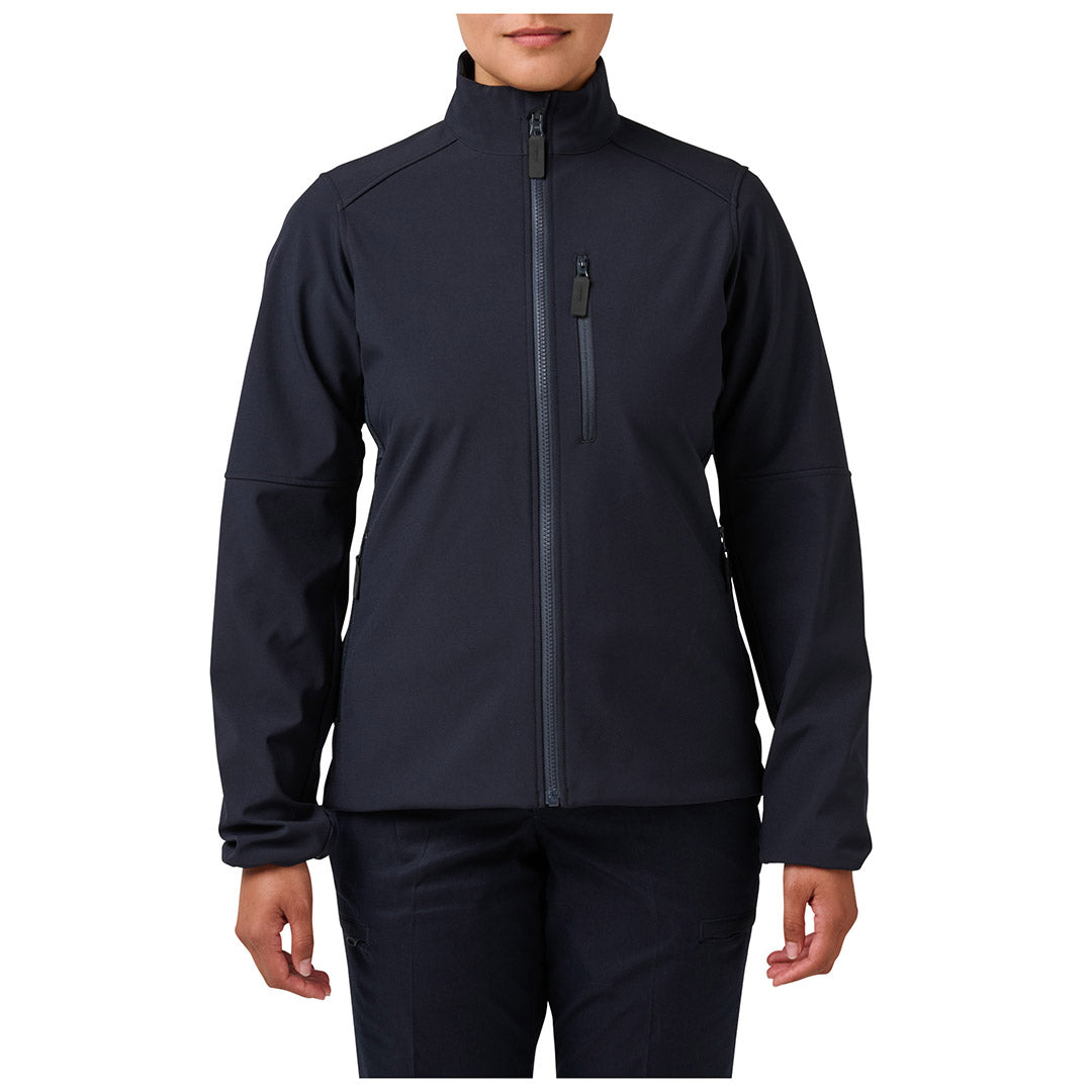 Veste softshell femme 5.11 Tactical Duty en polyester 3 couches 246 g/m² déperlant