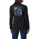 T-shirt manches longues femme 5.11 Tactical All Bark Bite en coton à traitement anti-odeur