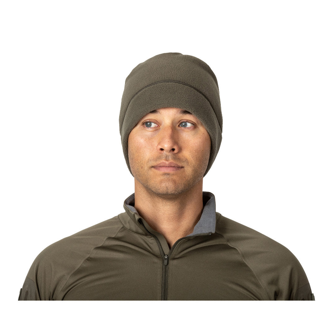 Bonnet polaire 5.11 Tactical Beeline en polyester 350 g/m² à coutures plates revers 7 cm