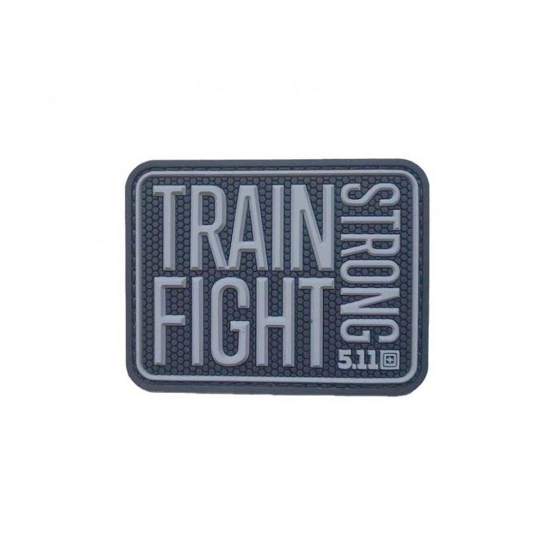Écusson 5.11 Tactical Train STG Fight STG en gomme à fixation auto-agrippante