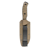 Couteau à lame fixe 5.11 Tactical CFK 4 pleine soie 10,16 cm plaquettes FRN démontables