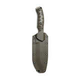 Couteau à lame fixe 5.11 Tactical CFK 4 pleine soie 10,16 cm plaquettes FRN démontables