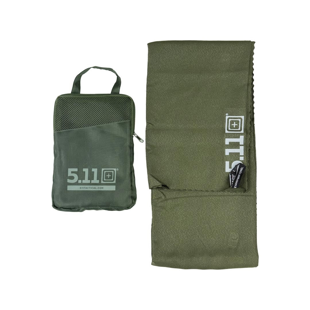 Serviette de toilette 5.11 Tactical en microfibre pour hygiène en campagne et bivouac