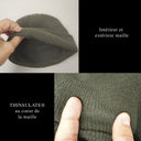 Bonnet OPEX en maille acrylique doublée Thinsulate pour le service par temps froid