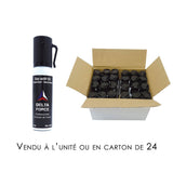 Aérosol de défense Delta Force gaz CS liquide 25 ml format de poche catégorie D