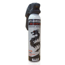Aérosol de défense Delta Force gel CS 300 et 500 ml jet directif catégorie B8