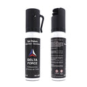 Aérosol de défense Delta Force Red Pepper OC 25 ml portée annoncée 5 à 7 m