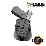 Holster à port apparent Fobus pour Glock polymère à rétention passive à vis