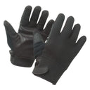 Gants anti-coupures doublure Kevlar paume en cuir de vache poignet réglable