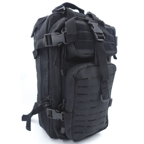 Sac à dos 27 L Assault Pack polyester 600D MOLLE à découpe laser