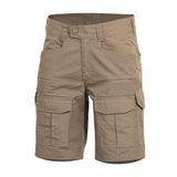 Short tactique Pentagon Lycos en ripstop 215 g/m² déperlant à dix poches YKK