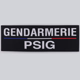 Bandeau d'identification souple Patrol Equipement Rubber haute densité lettres en relief