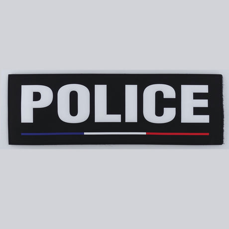 Bandeau d'identification souple Patrol Equipement Rubber haute densité lettres en relief