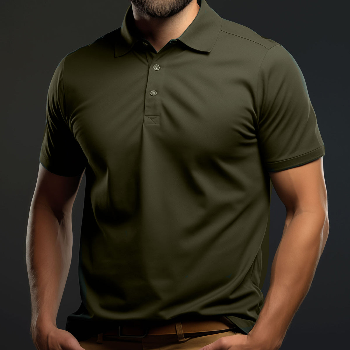 Polo OPEX uni manches courtes 100 % coton peigné Ringspun maille piqué 210 g/m²