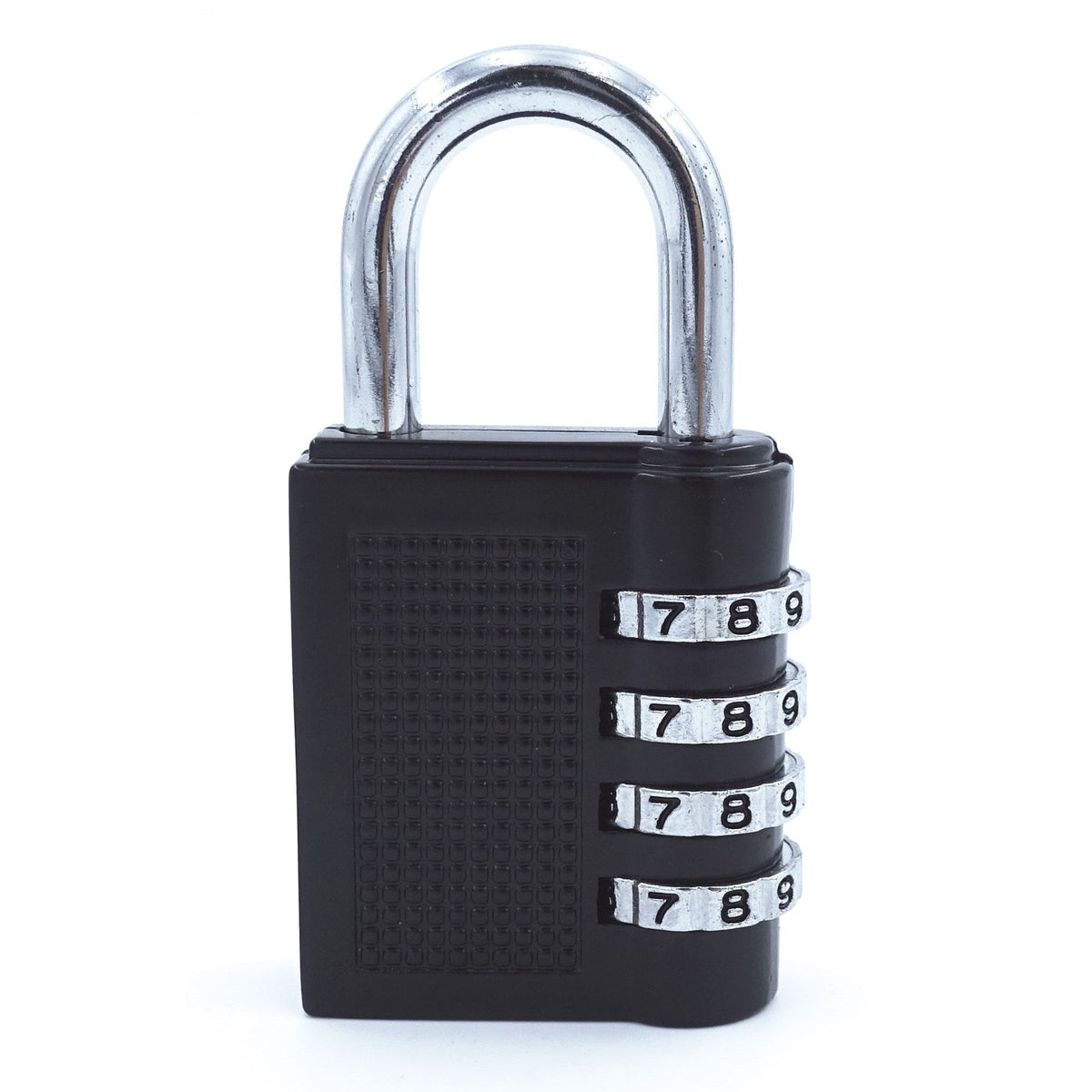 Lot de 10 cadenas à combinaison 4 chiffres alliage de zinc anse 6,4 mm