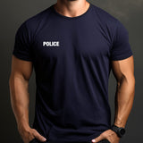 T-shirt imprimé Patrol Equipement marquage Police en maille coton peigné 180 g/m²
