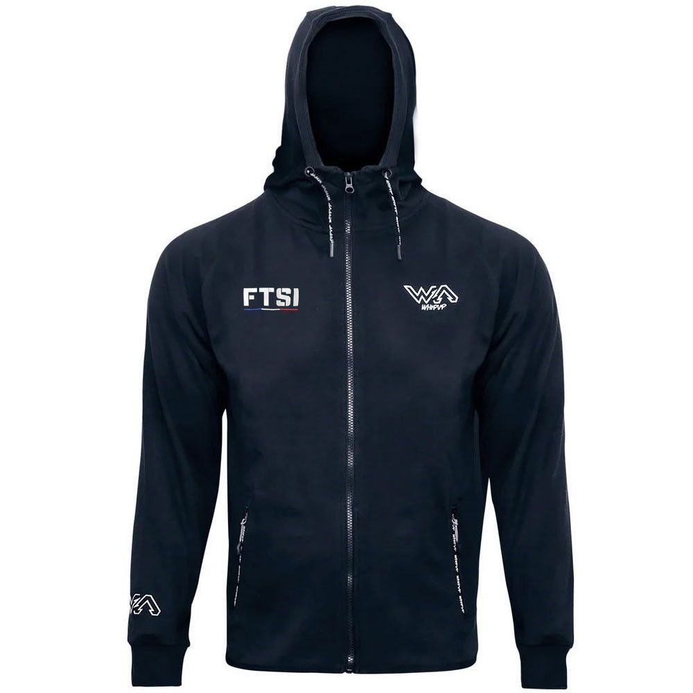 Survêtement Élégance broderie FTSI 61 % coton avec capuche réglable