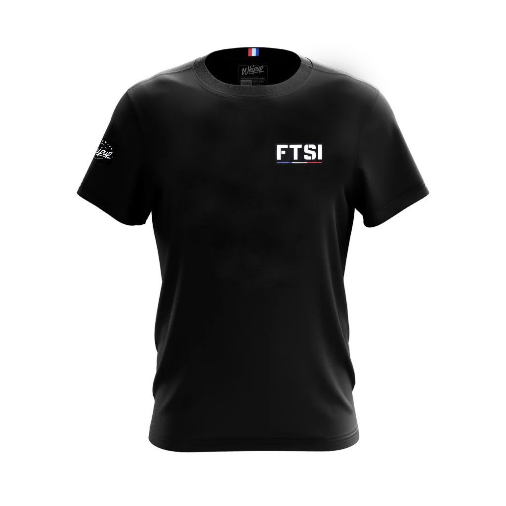 T-shirt imprimé FTSI col rond jersey 80 % coton et 20 % polyester
