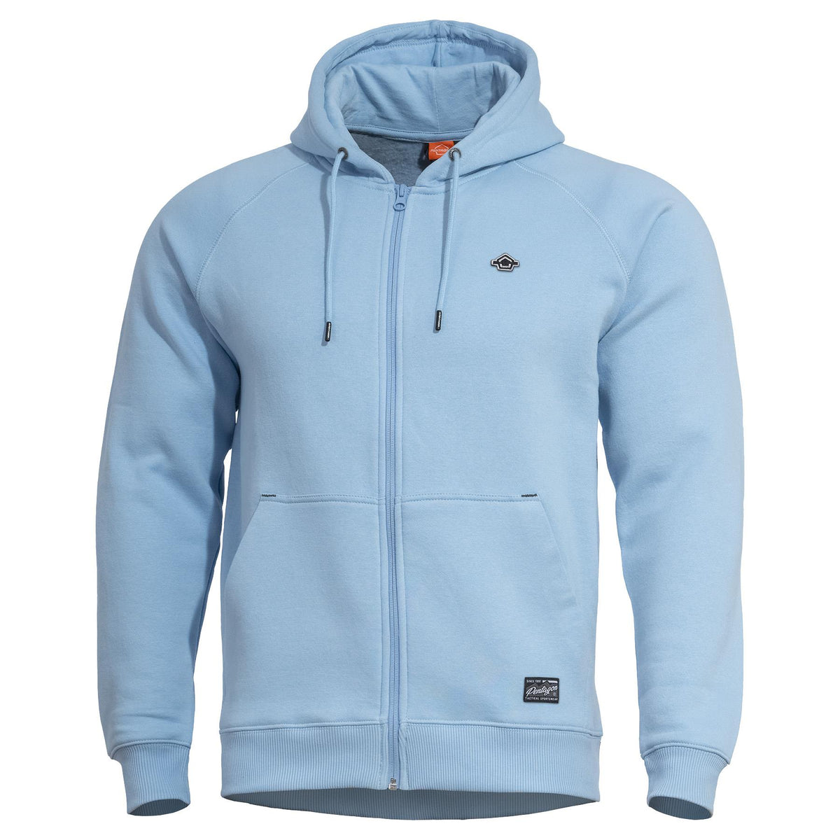 Sweat à capuche Pentagon Phaeton à fermeture éclair intégrale coton-polyester
