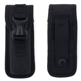 Couteau pliant Survival lame acier inoxydable 440 de 8,5 cm avec étui nylon