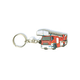 Porte-clés souple Patrol Equipement sapeurs-pompiers motif en relief quatre versions
