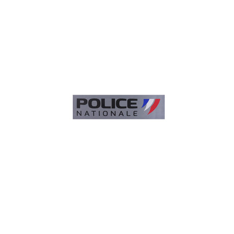 Bandeau rétroréfléchissant Patrol Equipement Police Nationale dos auto-agrippant