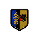 Écusson brodé légion de gendarmerie mobile 8 x 6,5 cm dos auto-agrippant
