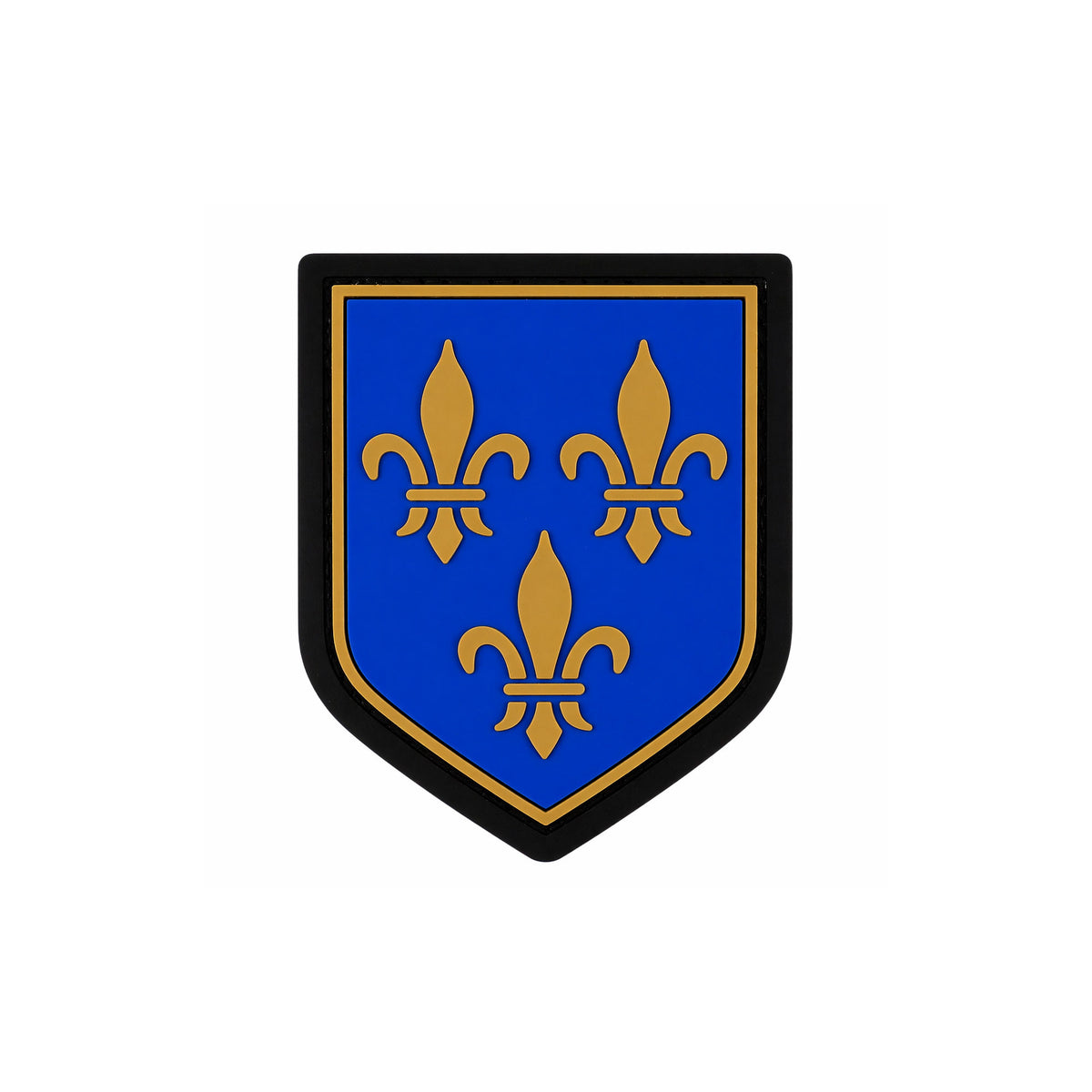 Écusson Légion de Gendarmerie Mobile en élastomère 8 x 6,5 cm auto-agrippant