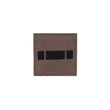 Grade militaire Patrol Equipement basse visibilité 5 x 5 cm dos auto-agrippant