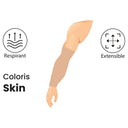 Manchettes couvre-tatouages sans couture polyamide élasthanne vendues par paire