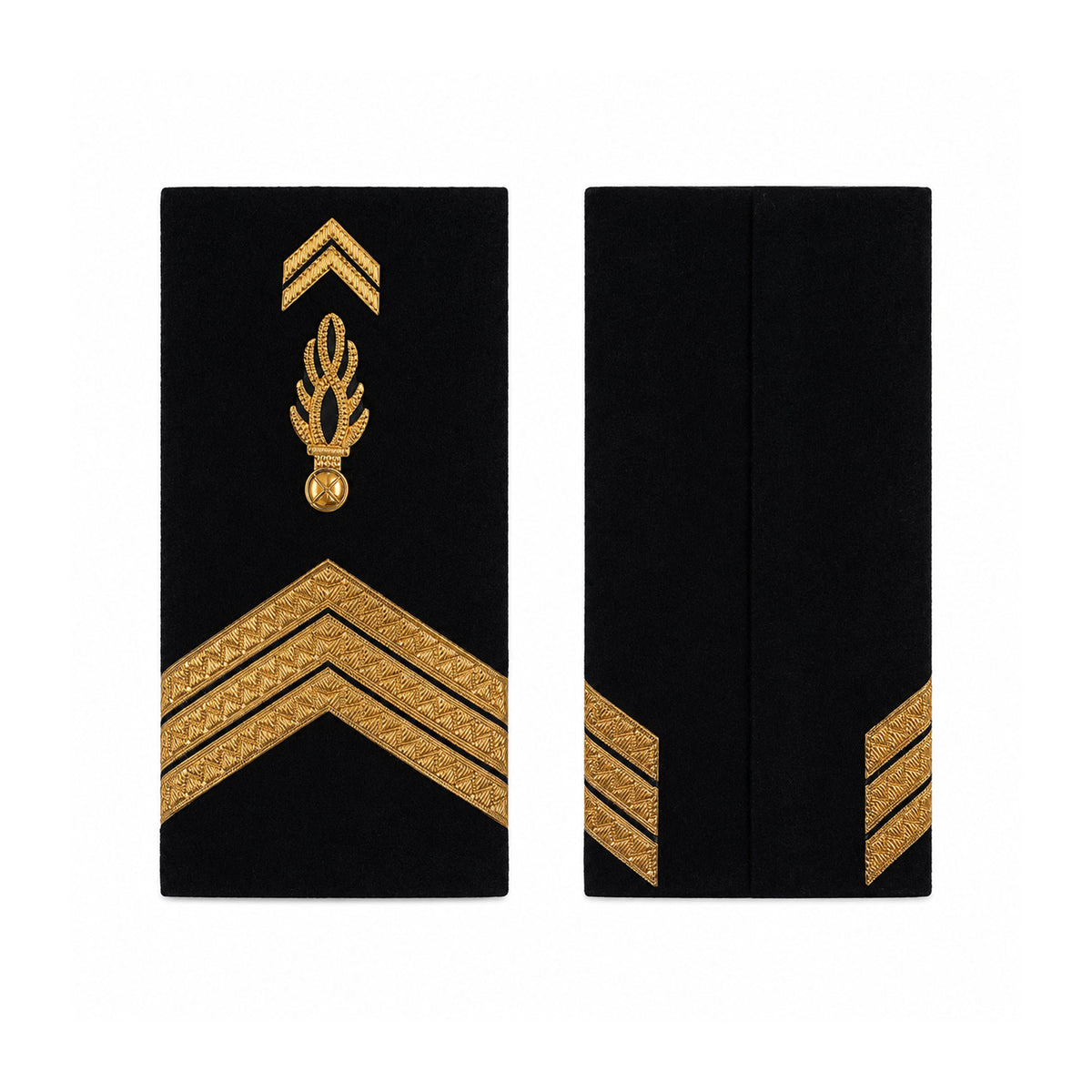 Fourreaux de grade Patrol Equipement gendarmerie mobile plastifiés 11 x 5 cm