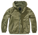 Coupe-vent enfant Brandit Summer Frontzip doublure filet respirante et trois poches