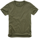 T-shirt enfant Brandit en coton 160 g/m² col rond manches courtes et coupe ample