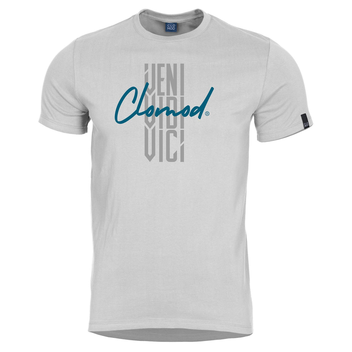 T-shirt imprimé CloMod Veni coton filé à anneaux 165 g/m² coupe confort